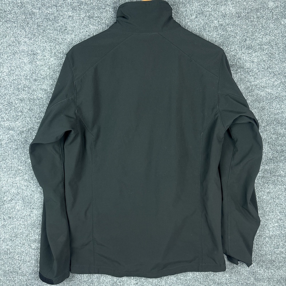 Helly Hansen Paramount Softshell Jacket Mens Medium Black Full Zip - Picture 2 of 10